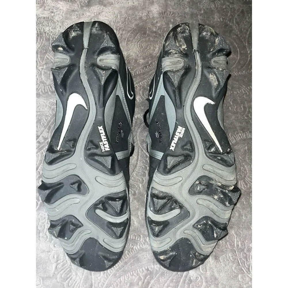 NEW Men's Nike Alpha Menace 3 Shark Football Cleats CV0582-010 Size 10.5